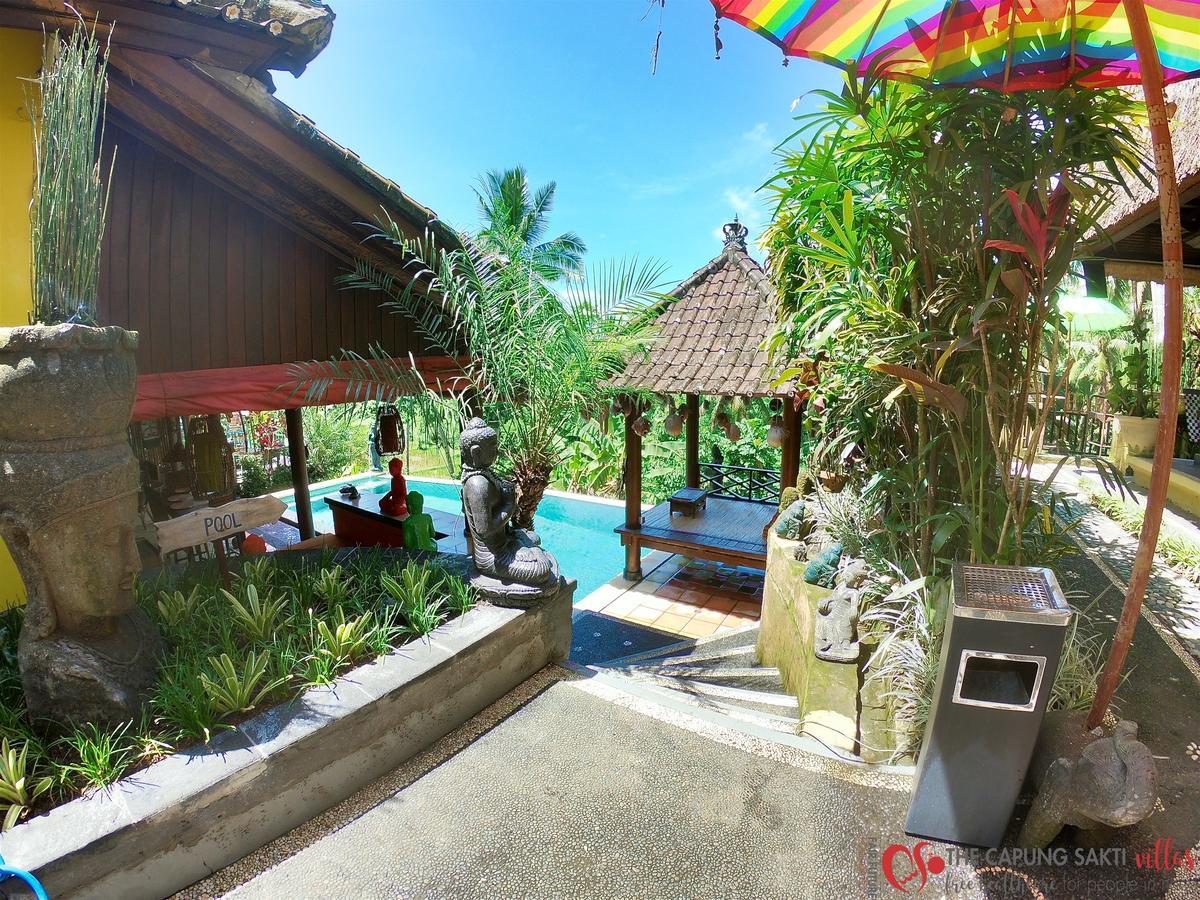 Capung Sakti Villas Ubud Eksteriør bilde
